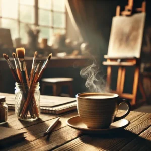 kunst en koffie
